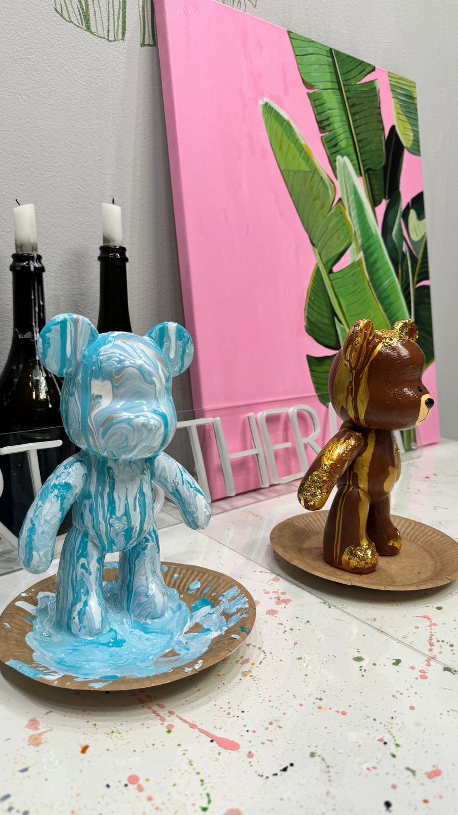 Мастер-класс «Роспись Мишки Bearbrick и фигурки Kaws” 7