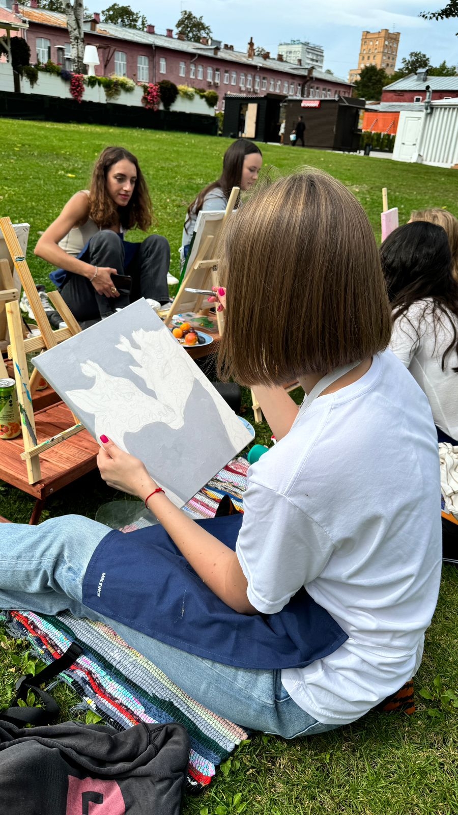 Мастер-класс «Рисование картины» 6