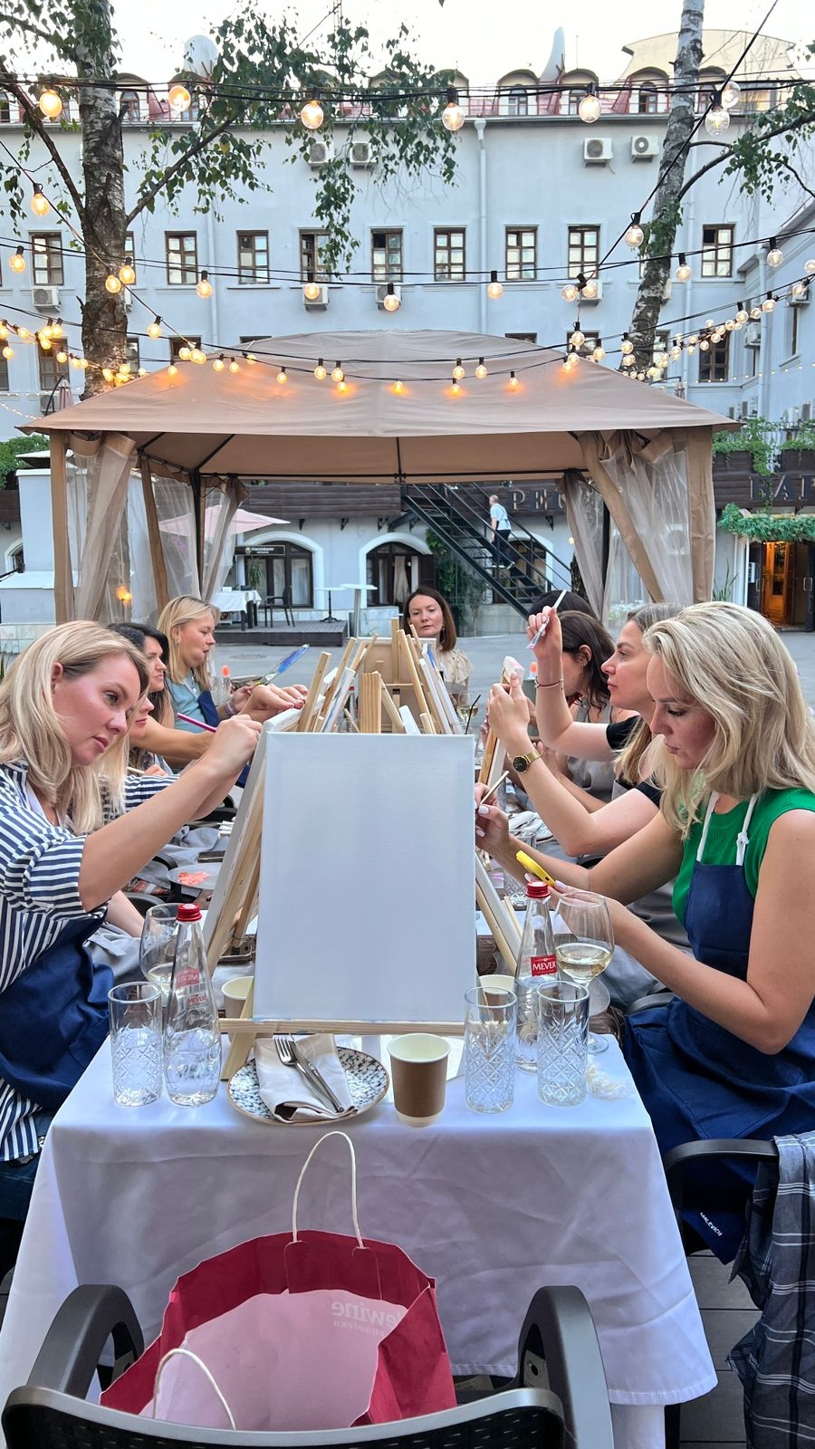 Мастер-класс «Рисование картины» 13