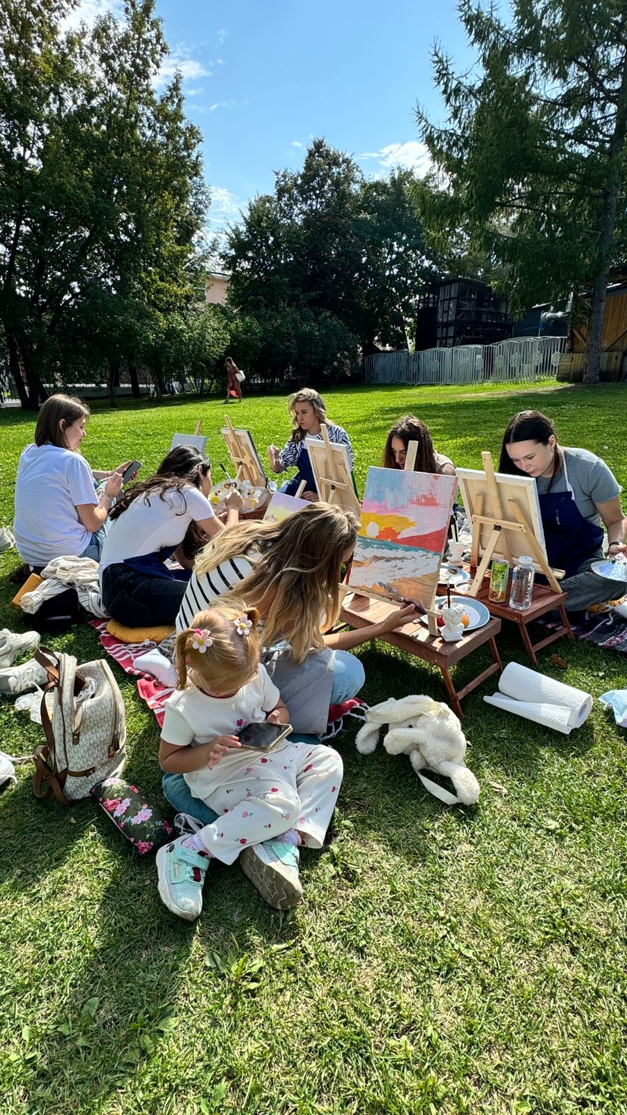 Мастер-класс «Рисование картины» 7