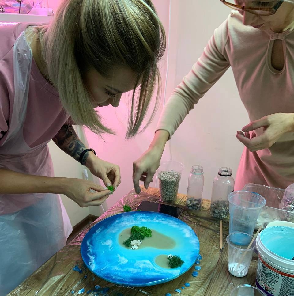 Мастер-класс по эпоксидной смоле 6