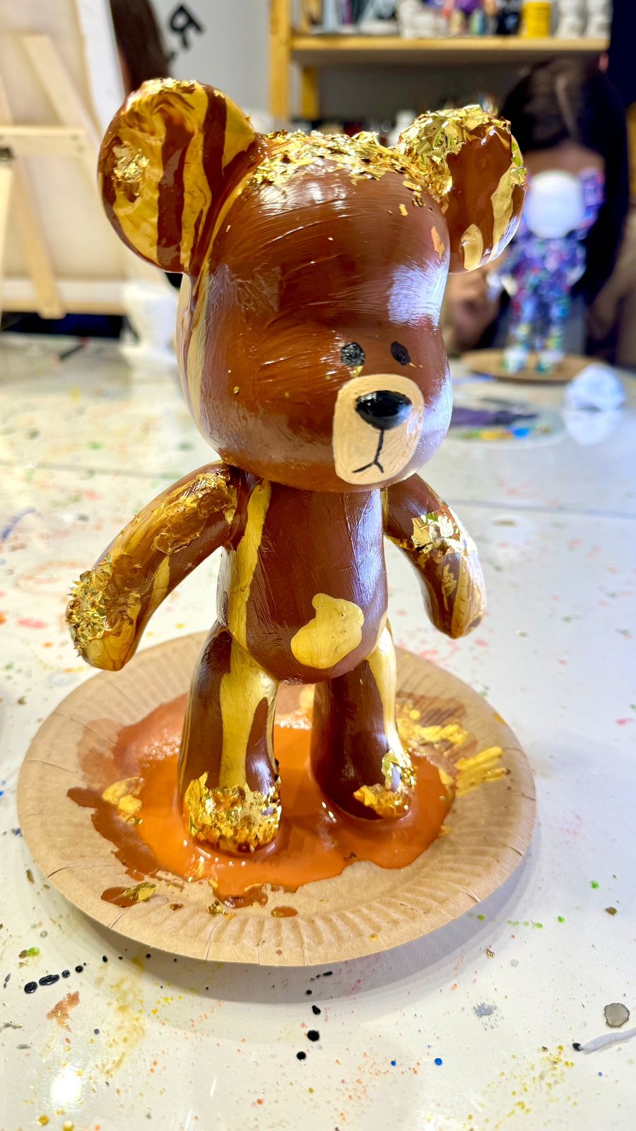 Мастер-класс «Роспись Мишки Bearbrick и фигурки Kaws” 6