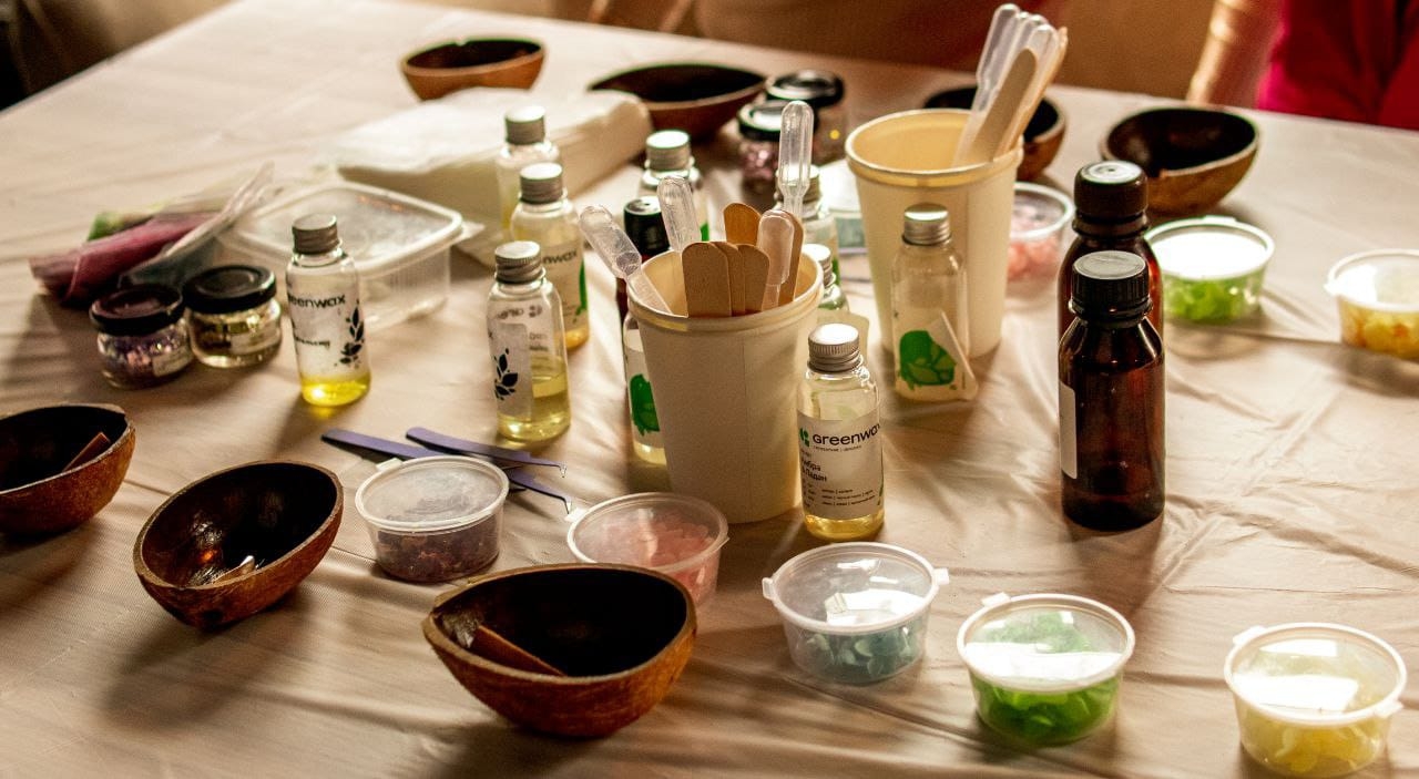 Мастер-класс по изготовлению саше, диффузора и аромасвечей 8