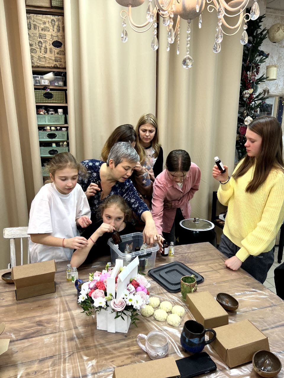 Мастер-класс по изготовлению саше, диффузора и аромасвечей 10