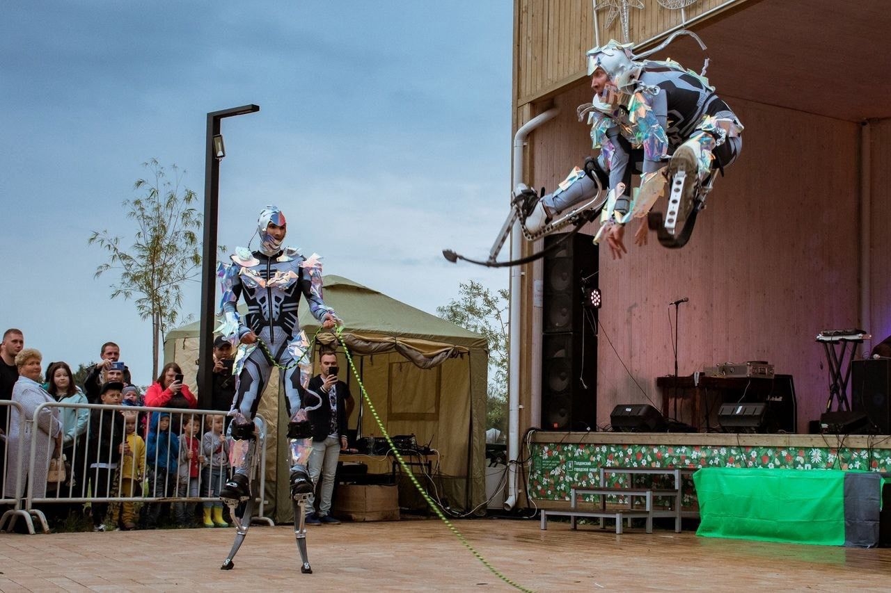 Jump Performance. Джамперы: световое шоу 4