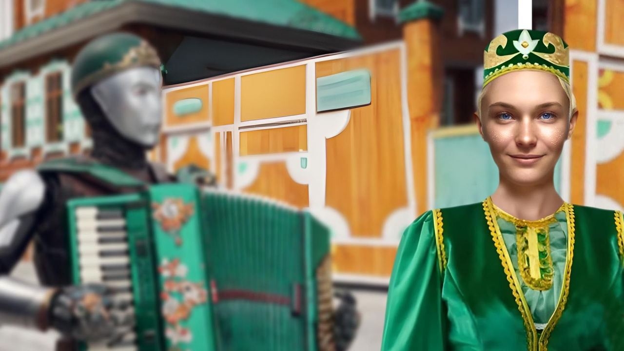 Виртуальная ведущая Нейра 2