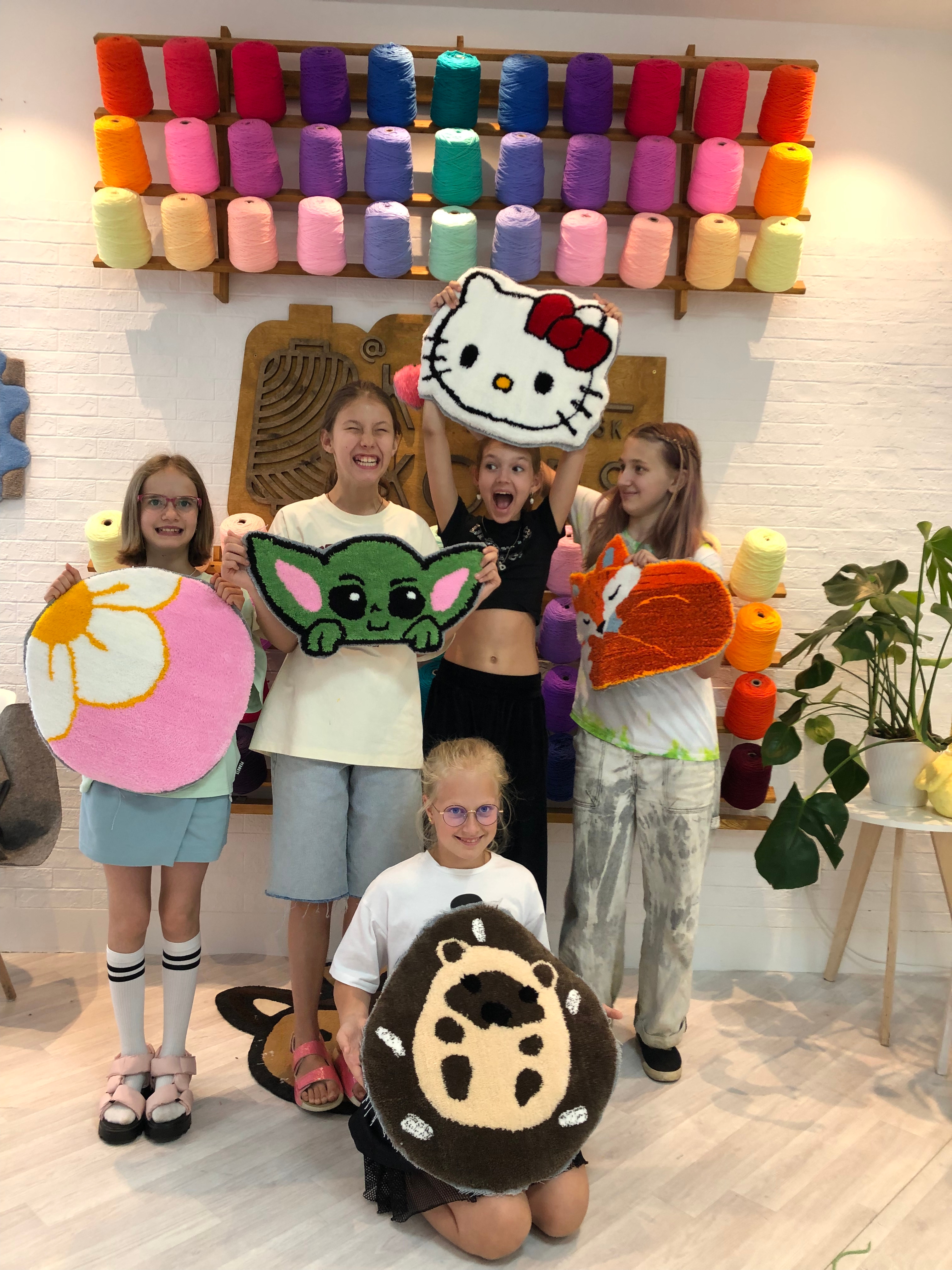 Мастер-класс по тафтингу 9