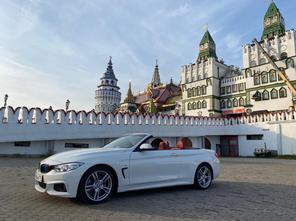 BMW 4 SERIES CABRIO WHITE