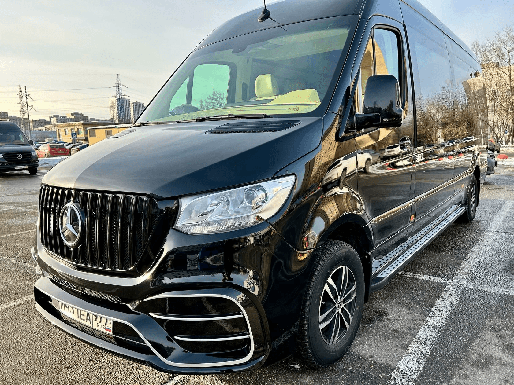 MERCEDES SPRINTER VIP 8 ЧЕРНЫЙ