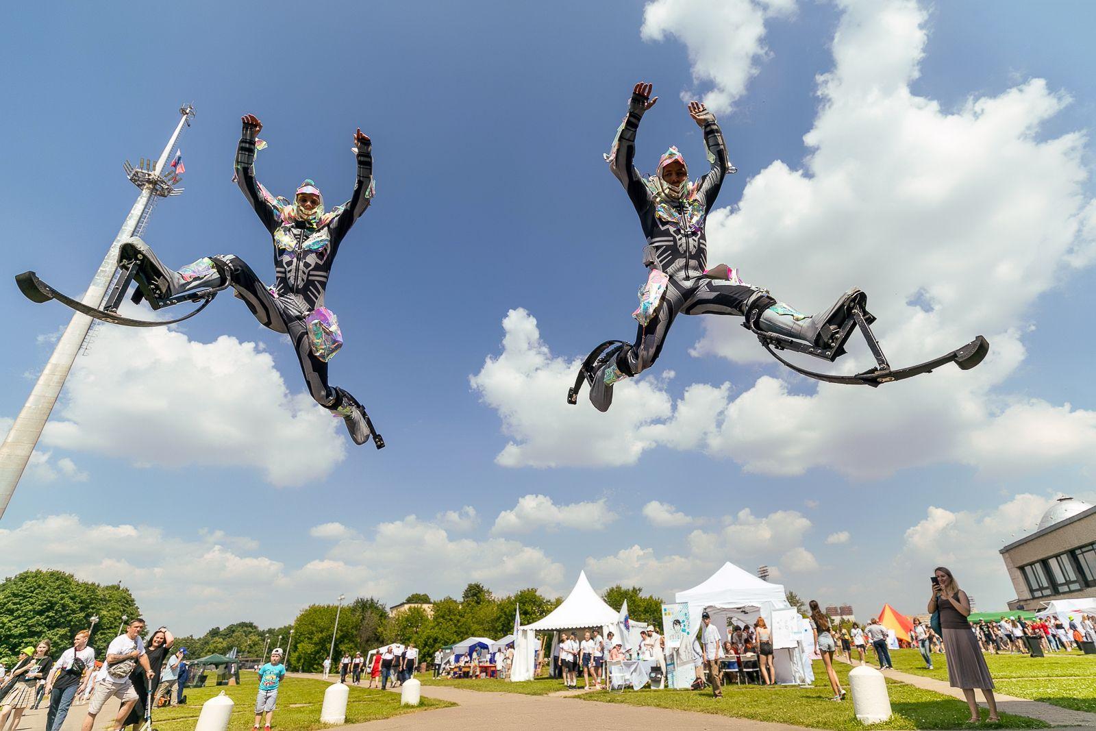 Jump Performance. Джамперы: световое шоу