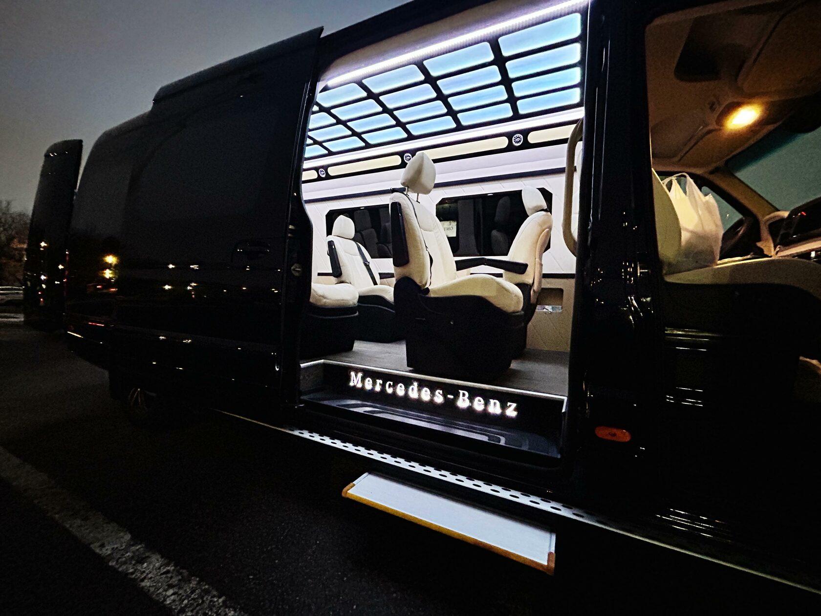 MERCEDES SPRINTER VIP 8 ЧЕРНЫЙ
