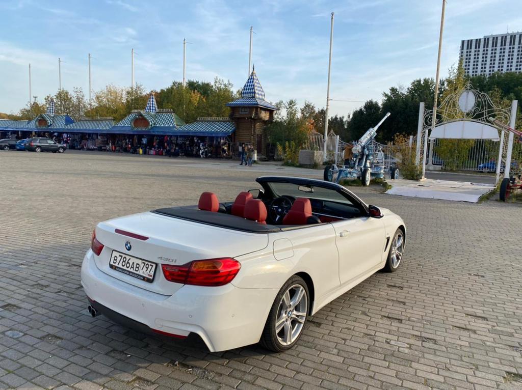 BMW 4 SERIES CABRIO WHITE