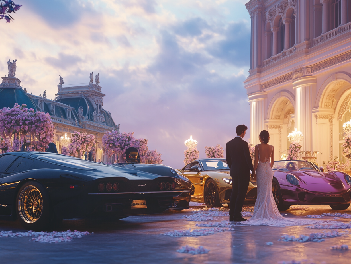 10 роскошных автомобилей для вашей свадьбы: как выбрать идеальный кортеж