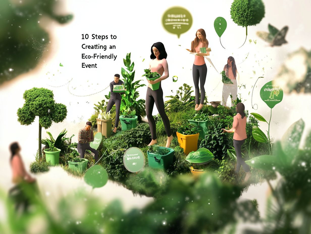 10 шагов к созданию экологически чистого события для вдохновения и перемен