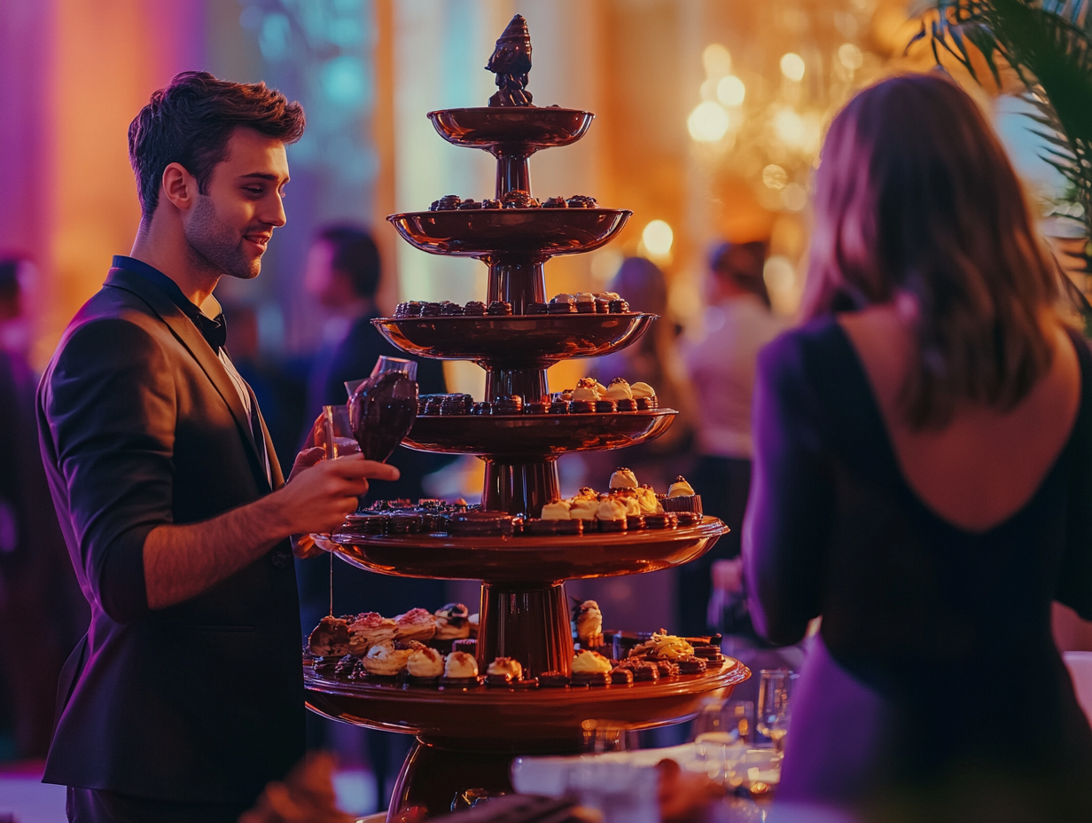 Шоколадный фонтан: как создать волшебство и удивить гостей на празднике