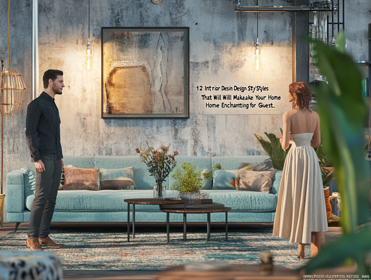 12 стилей оформления интерьера, которые сделают ваш дом сказочным для гостей