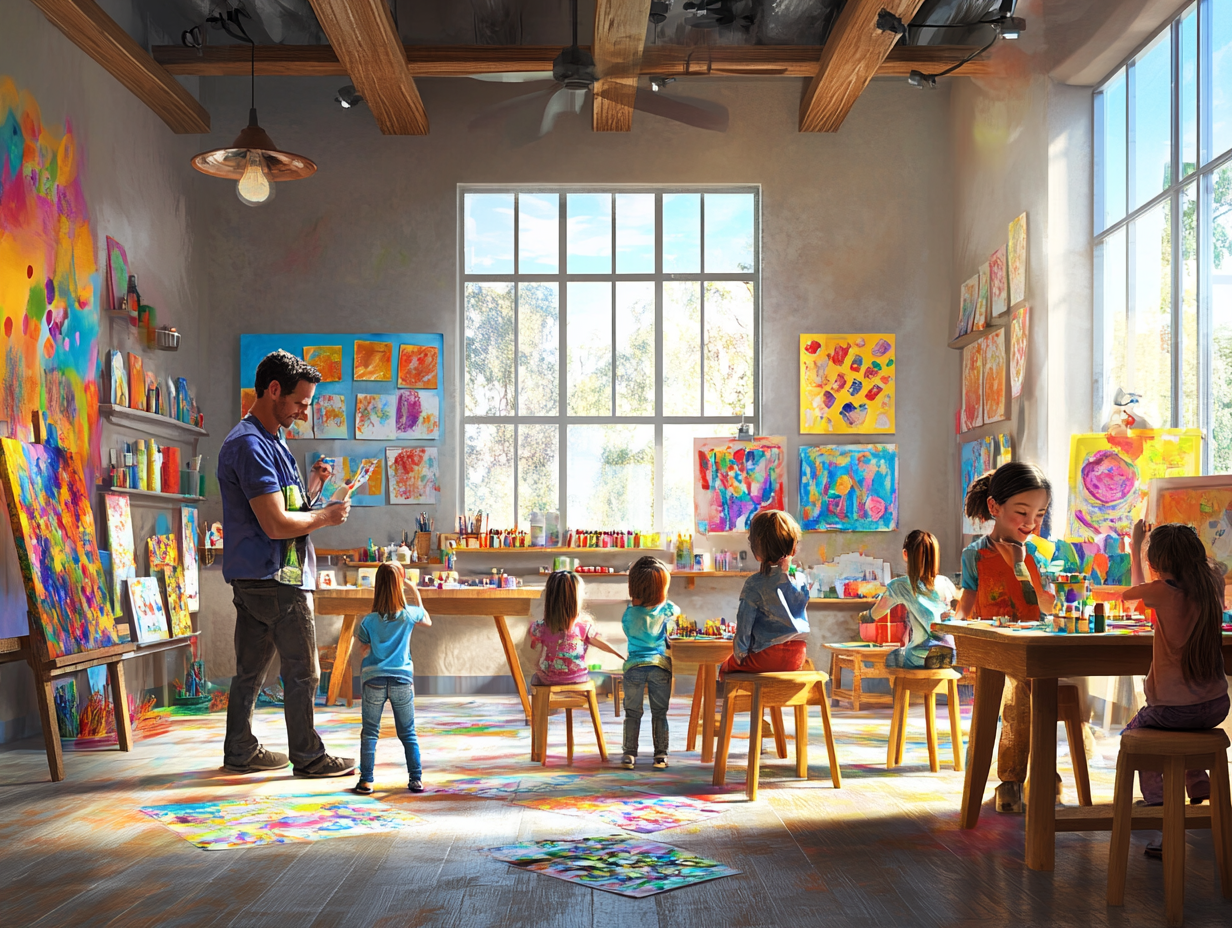 Мастер-классы для детей: как создать уникальное творческое пространство и привлечь маленьких художников