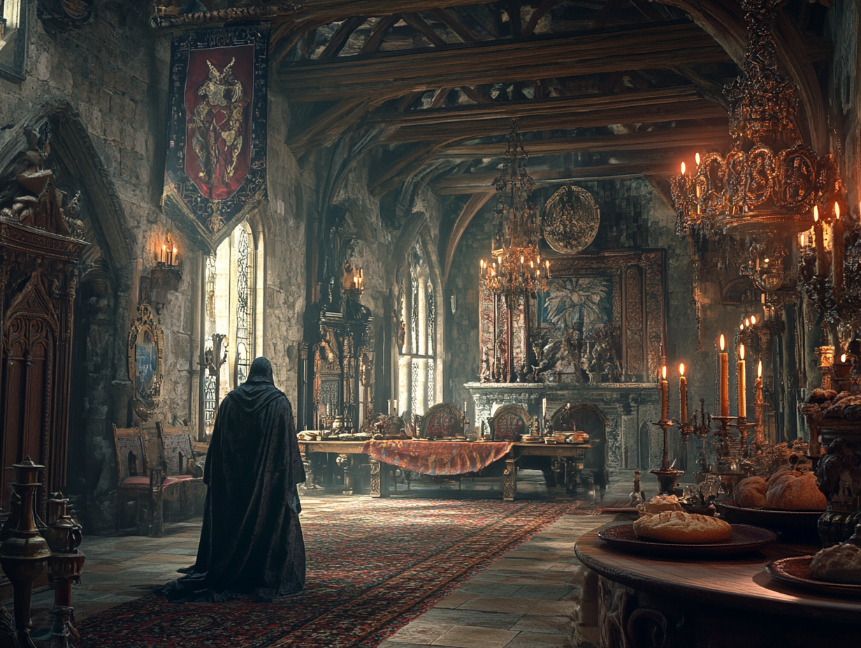 Создайте свой заброшенный замок: советы по оформлению зала в средневековом стиле