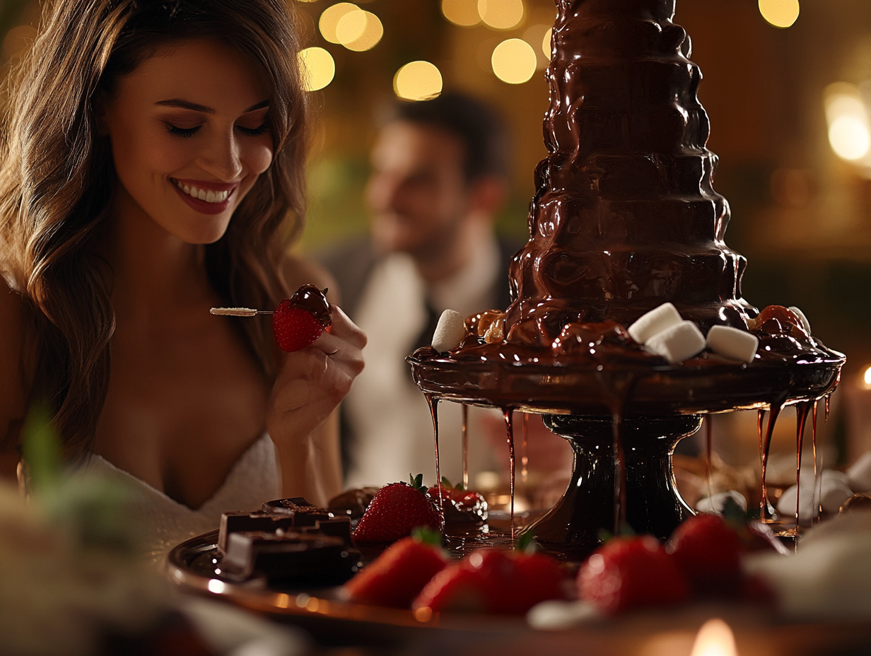 Шоколадный фонтан: как создать сладкое волшебство на вашем празднике