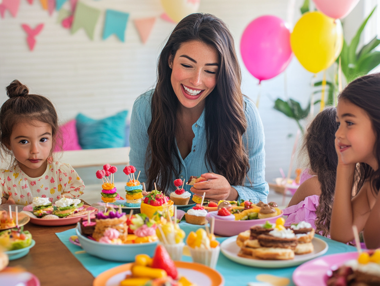 Идеальный праздничный стол для детей: 10 рецептов закусок без истерик и с радостью
