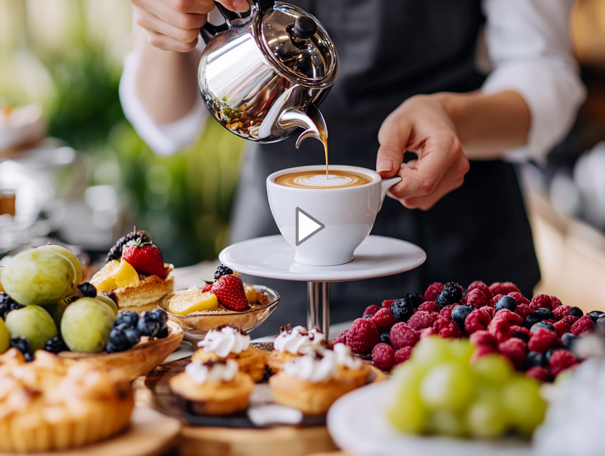 Как создать идеальный кофе-брейк: секреты сервировки и оформления для незабываемой атмосферы