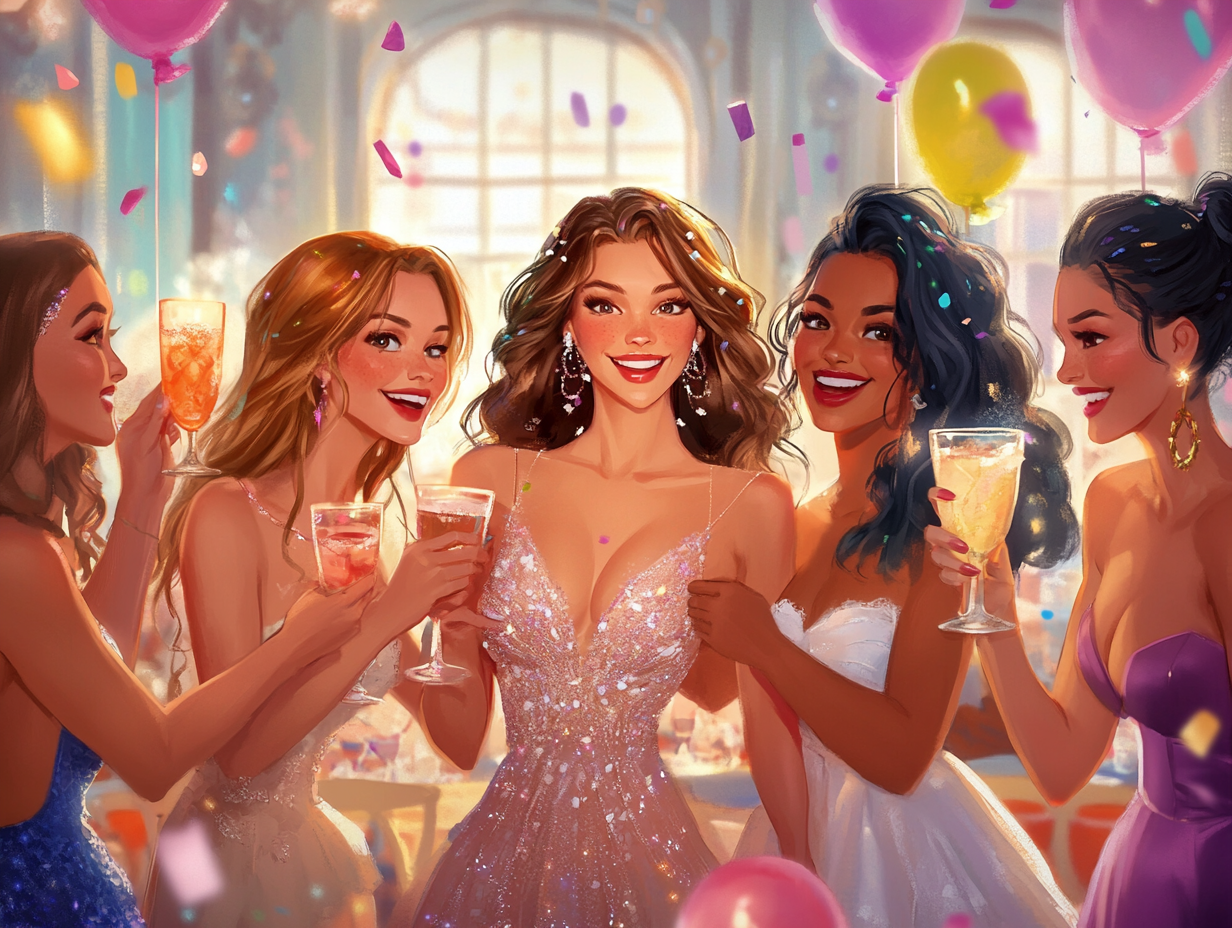Как организовать идеальный девичник: секреты незабываемого вечера для невесты и подруг