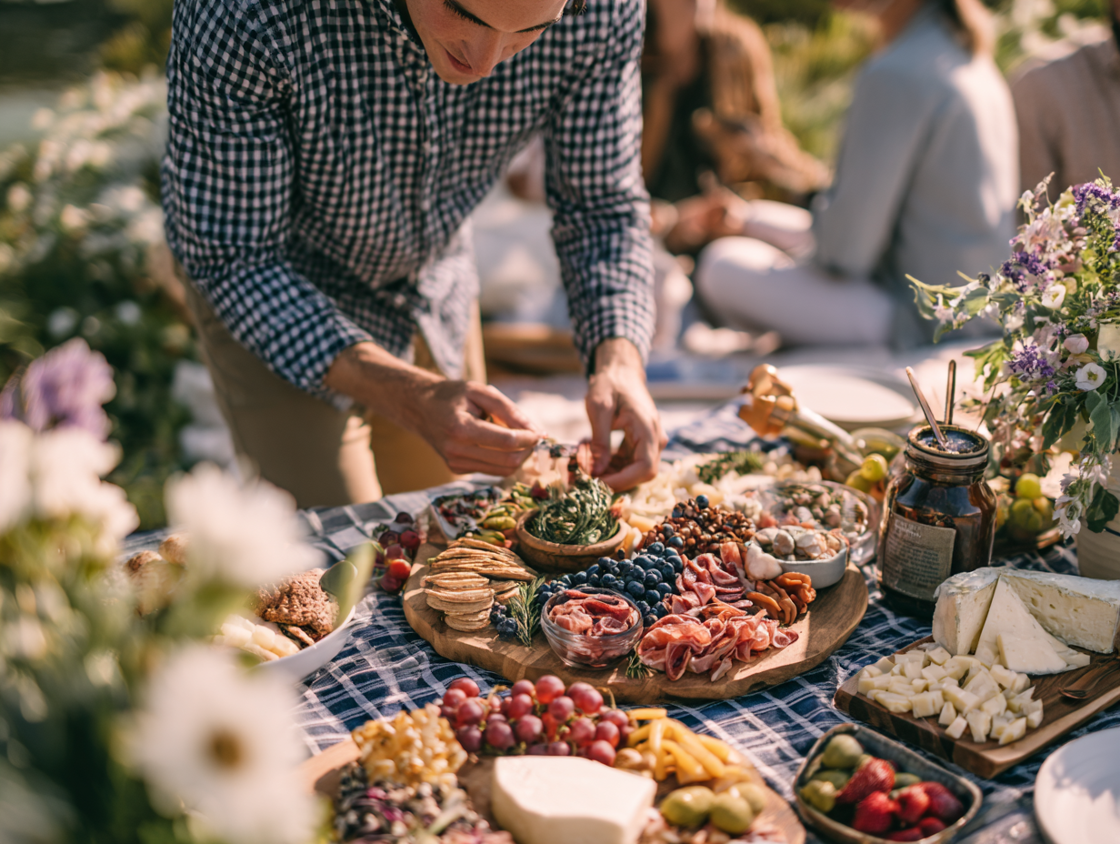 Как организовать идеальный фуршет на природе: простые рецепты и советы для незабываемого пикника