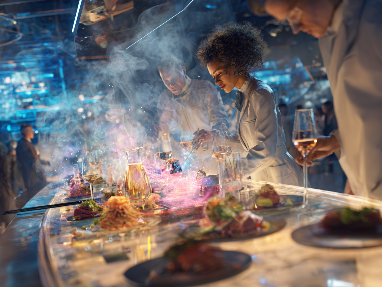 Гастрономия 2025: как создать хайп на вашем мероприятии с уникальными трендами и технологиями