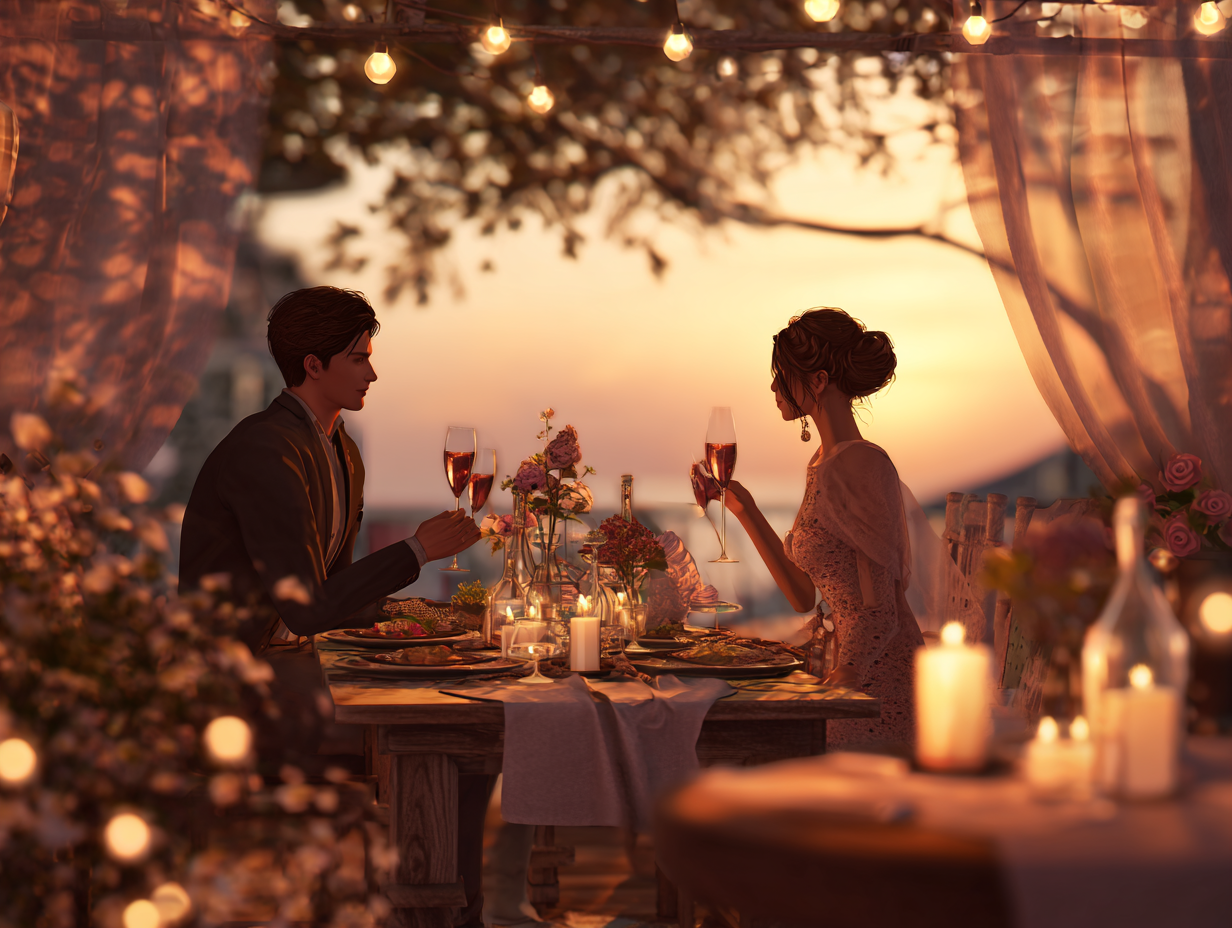 Очаровательная сервировка стола на открытом воздухе: секреты создания идеальной атмосферы для вашего вечера