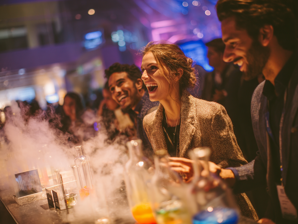 Научное шоу для взрослых: как создать яркое и запоминающееся событие с эффектными экспериментами