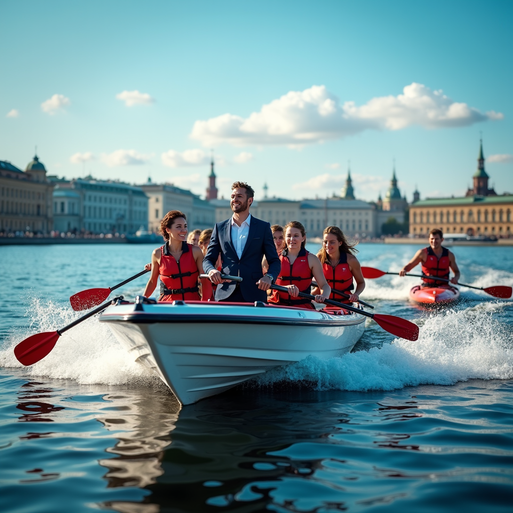 Водный тимбилдинг в Санкт-Петербурге: как организовать захватывающее корпоративное мероприятие на воде
