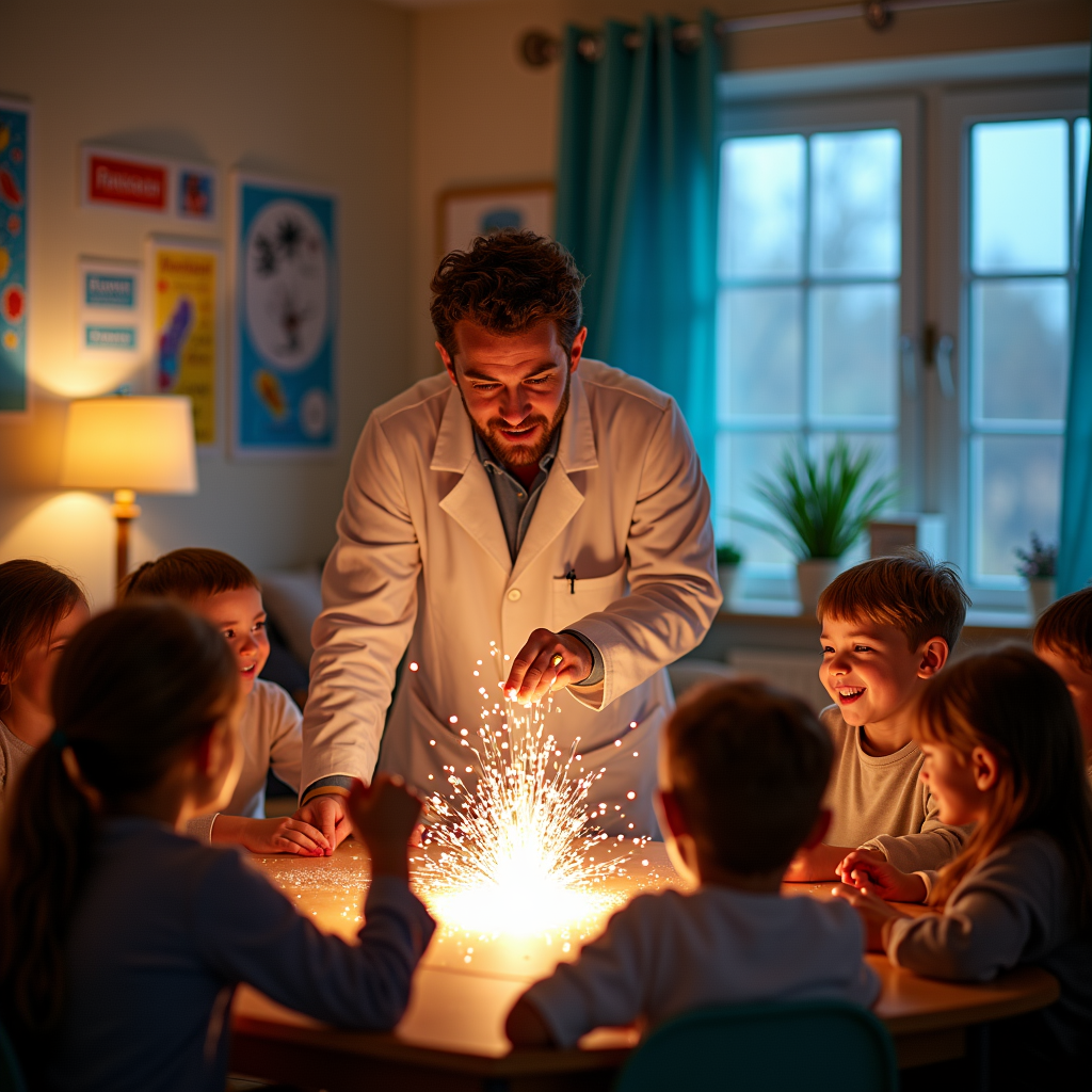 Научное шоу на дому: как сделать незабываемый праздник для детей в Челябинске