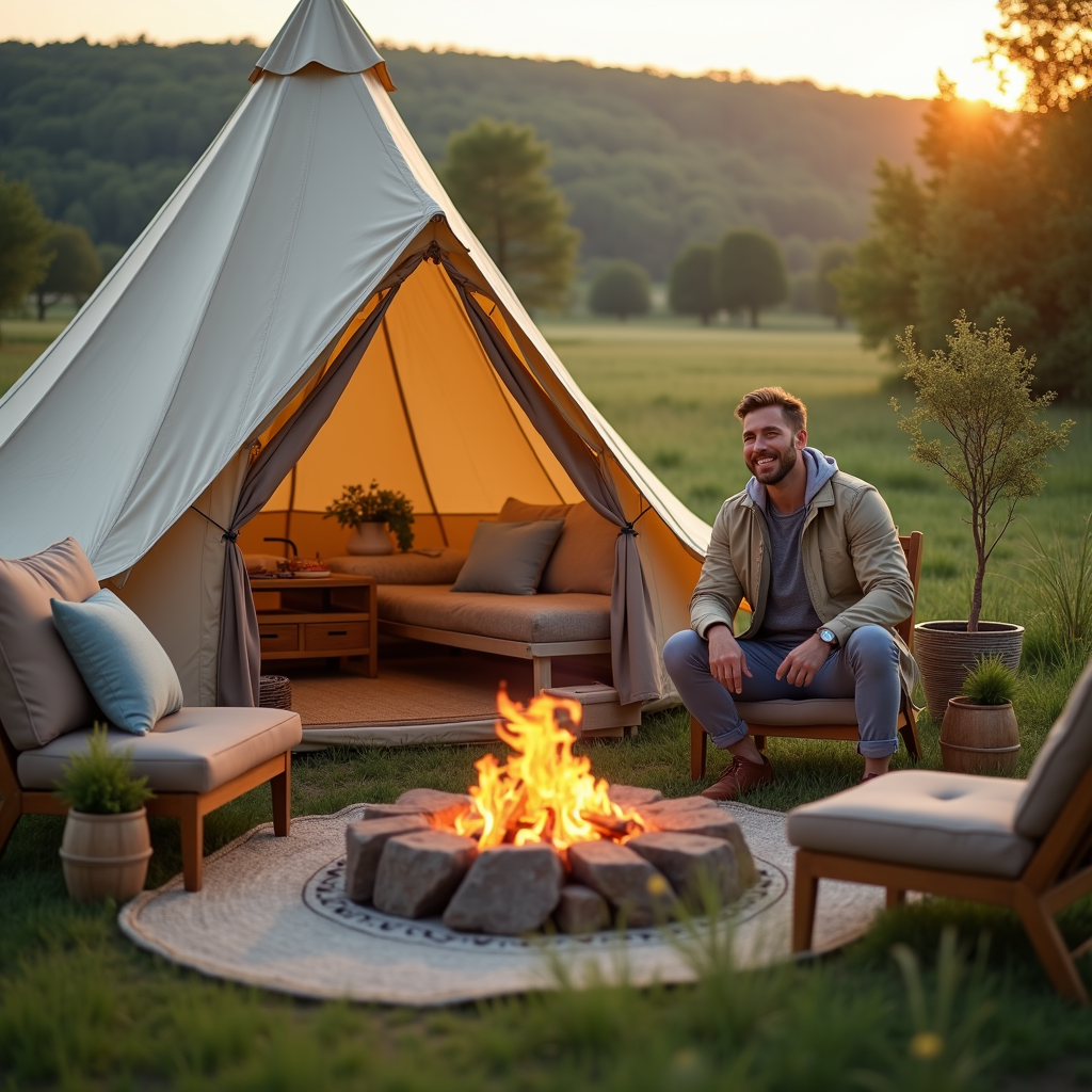 Семейный эко-глэмпинг под Казанью: как провести отдых с комфортом на природе