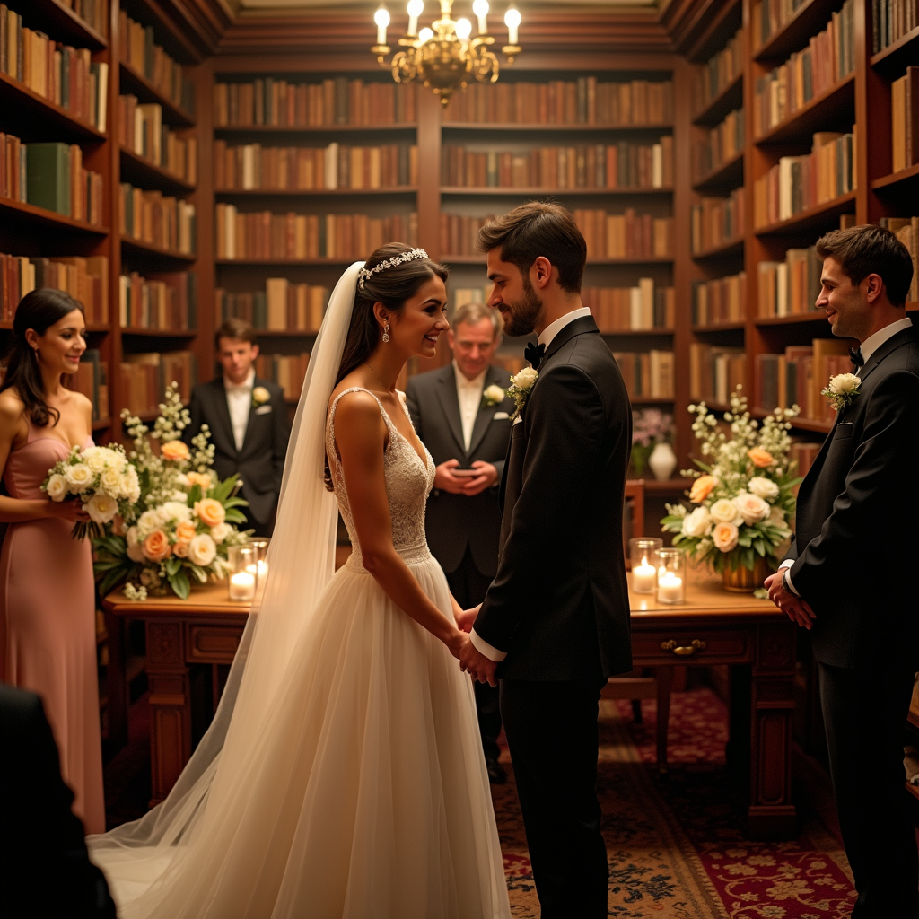 Свадьба в библиотеке: уникальное торжество интеллекта, о котором мечтают все влюбленные