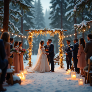Зимняя свадьба в лесу: как создать уникальное праздничное событие и избежать ошибок