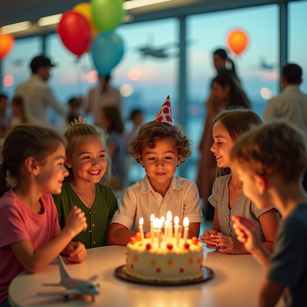 День рождения в аэропорту: как превратить праздник в незабываемый полёт фантазии для детей