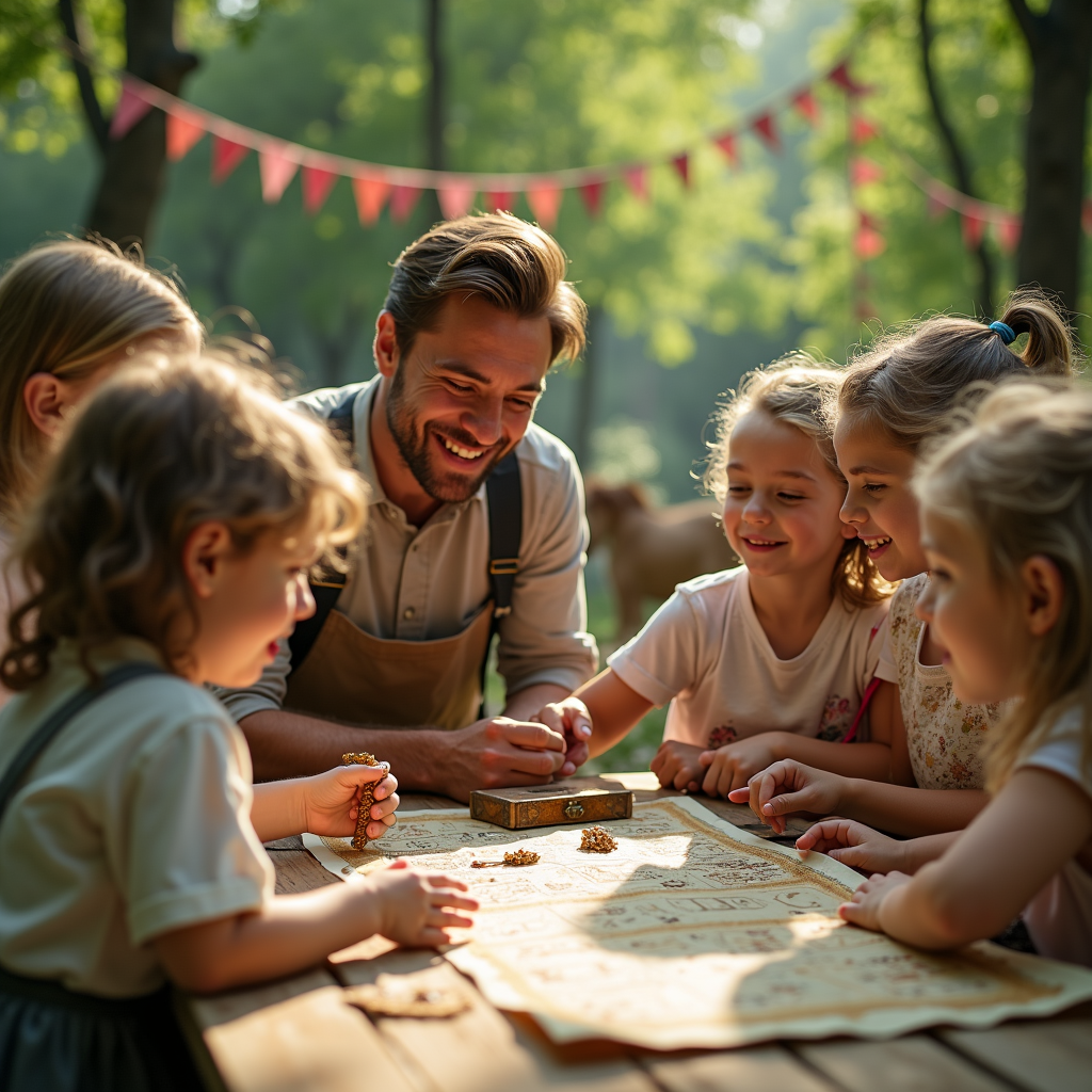 Как организовать незабываемый детский праздник: поиск сокровищ в парках Самары