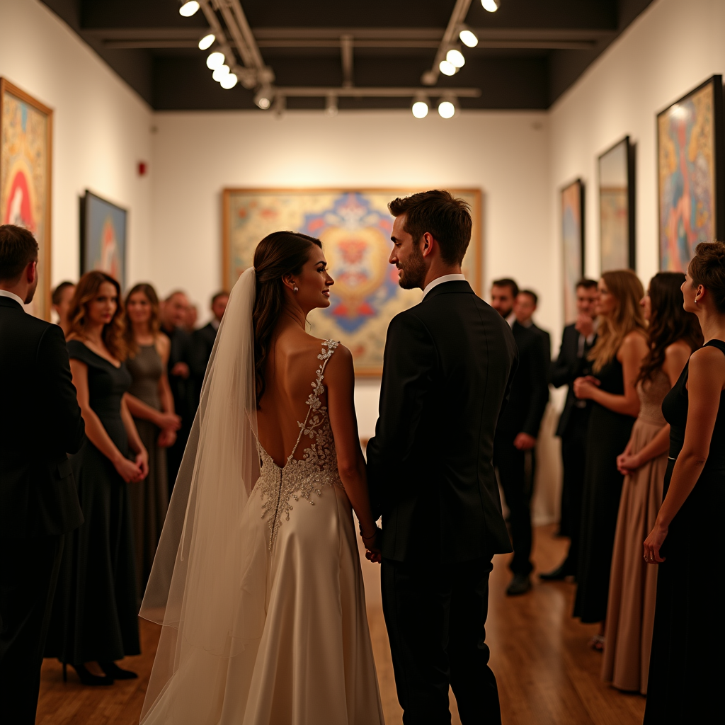 Свадьба в галерее: как сделать ваше событие уникальным арт-шедевром в Казани