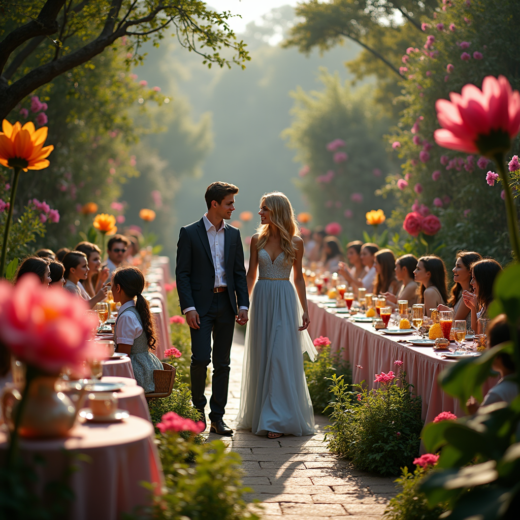 Третий выпускной в ботаническом саду: как организовать уникальное событие в стиле «Алиса в стране чудес»