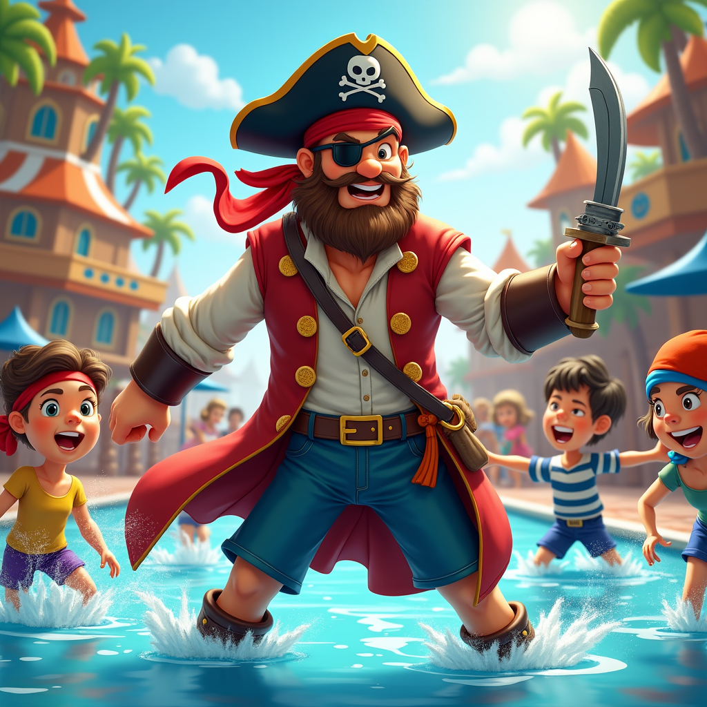 выпускной в аквапарке: как устроить пиратский рейд для четвероклассников в Москве