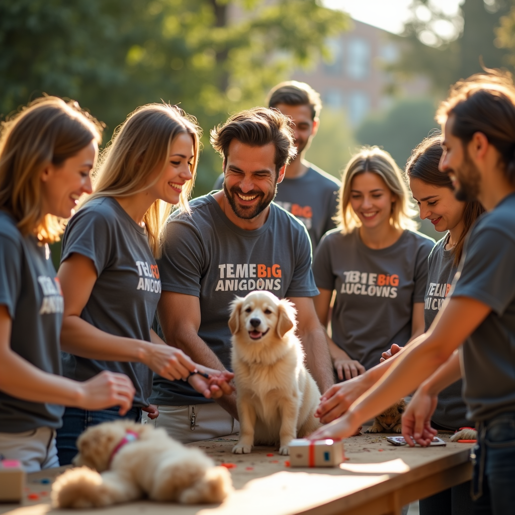 Корпоратив в помощь бездомным животным: как объединить команду и сделать добро вместе