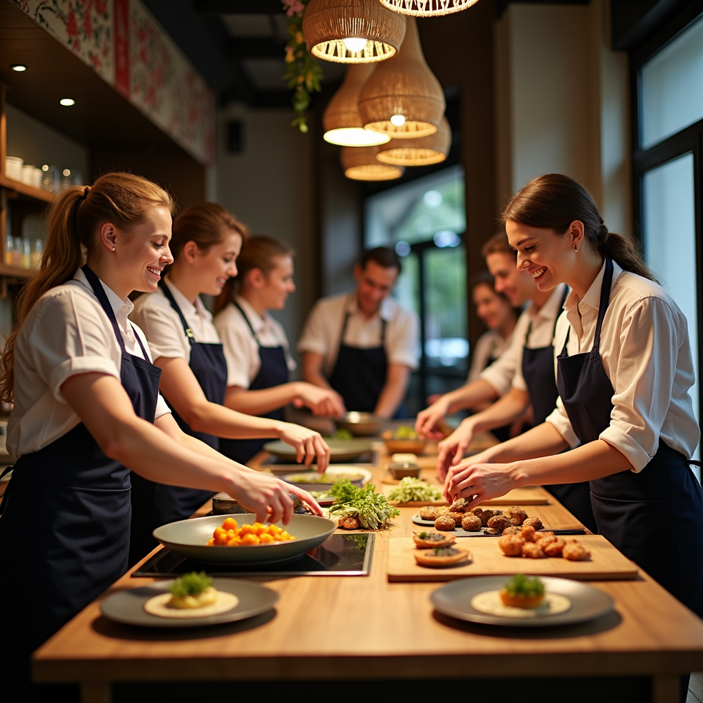 Кулинарный тимбилдинг в Казани: как создать уникальную команду через гастрономические приключения