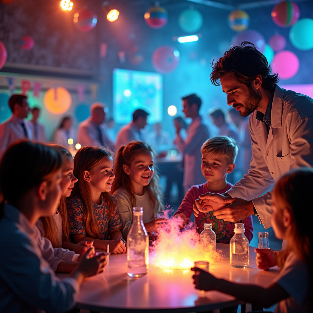 Научное шоу на день рождения в Екатеринбурге: как сделать праздник незабываемым и увлекательным для детей