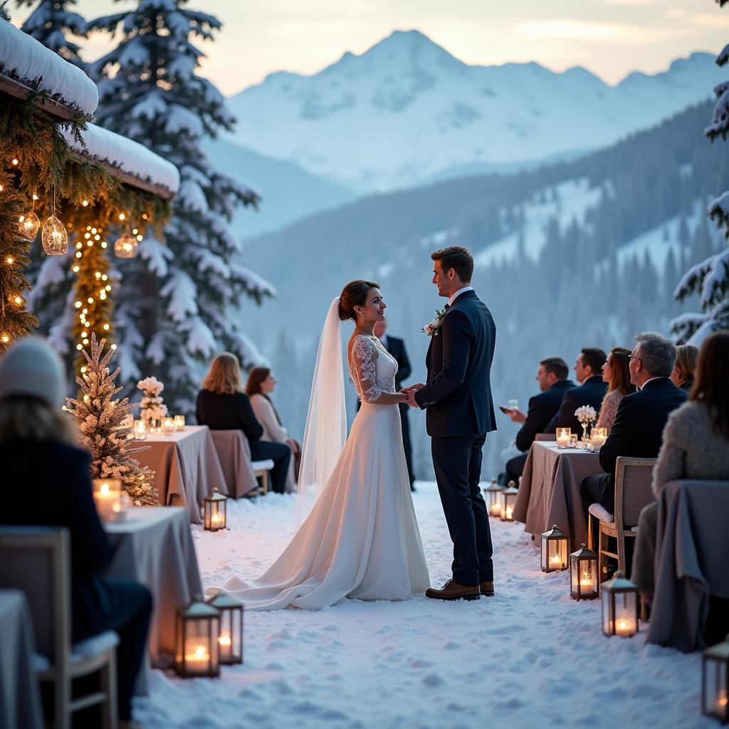 Свадьба на горнолыжном курорте: как сделать ваш уникальный день незабываемым для активных пар в Красноярске