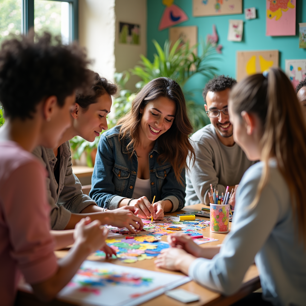 Как создать уникальный арт из вторсырья: творческий тимбилдинг для вашей команды