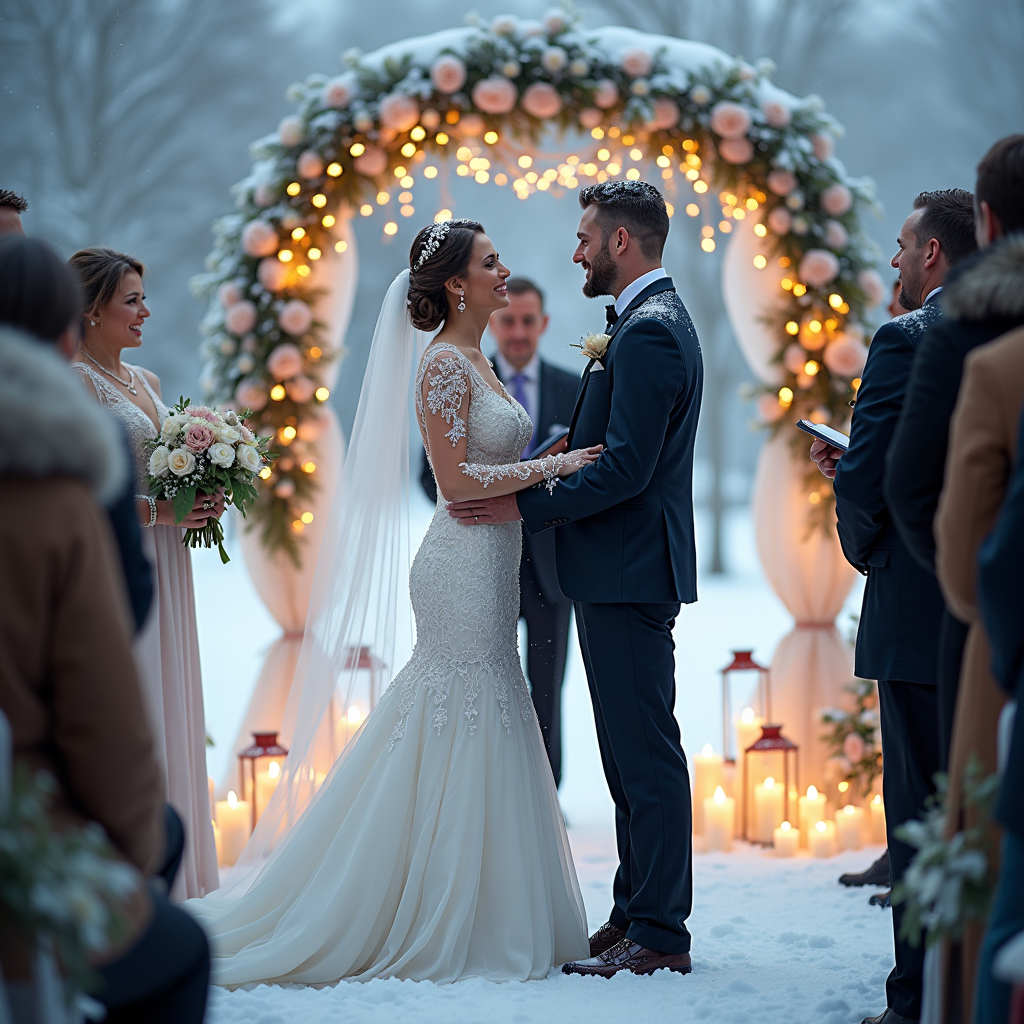 Зима — лучшее время для зимней свадьбы: создайте свою сказку с уникальными идеями и атмосферой