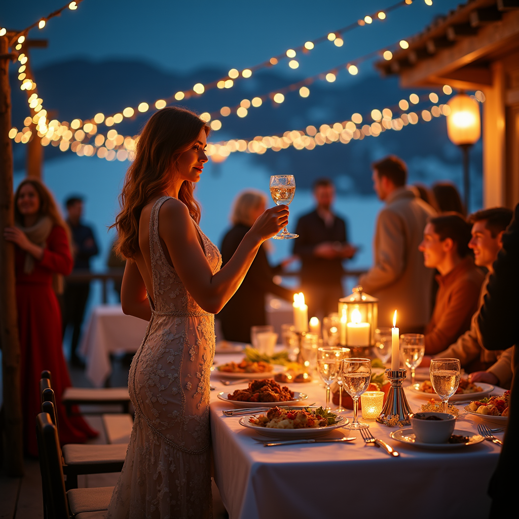 Зимний фуршет на террасе в Сочи: как создать идеальное празднование под звездами