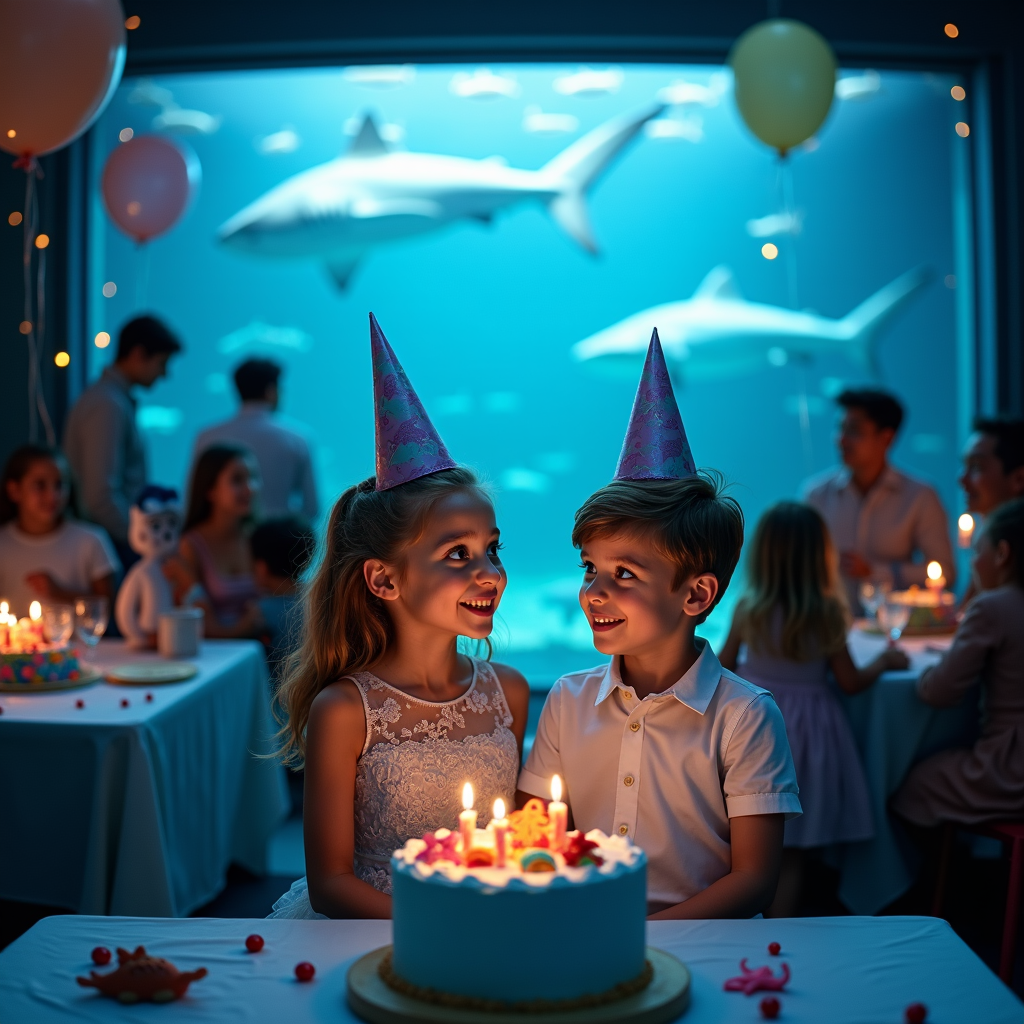 Детский день рождения в океанариуме: как удивить ребенка акулами и незабываемыми эмоциями