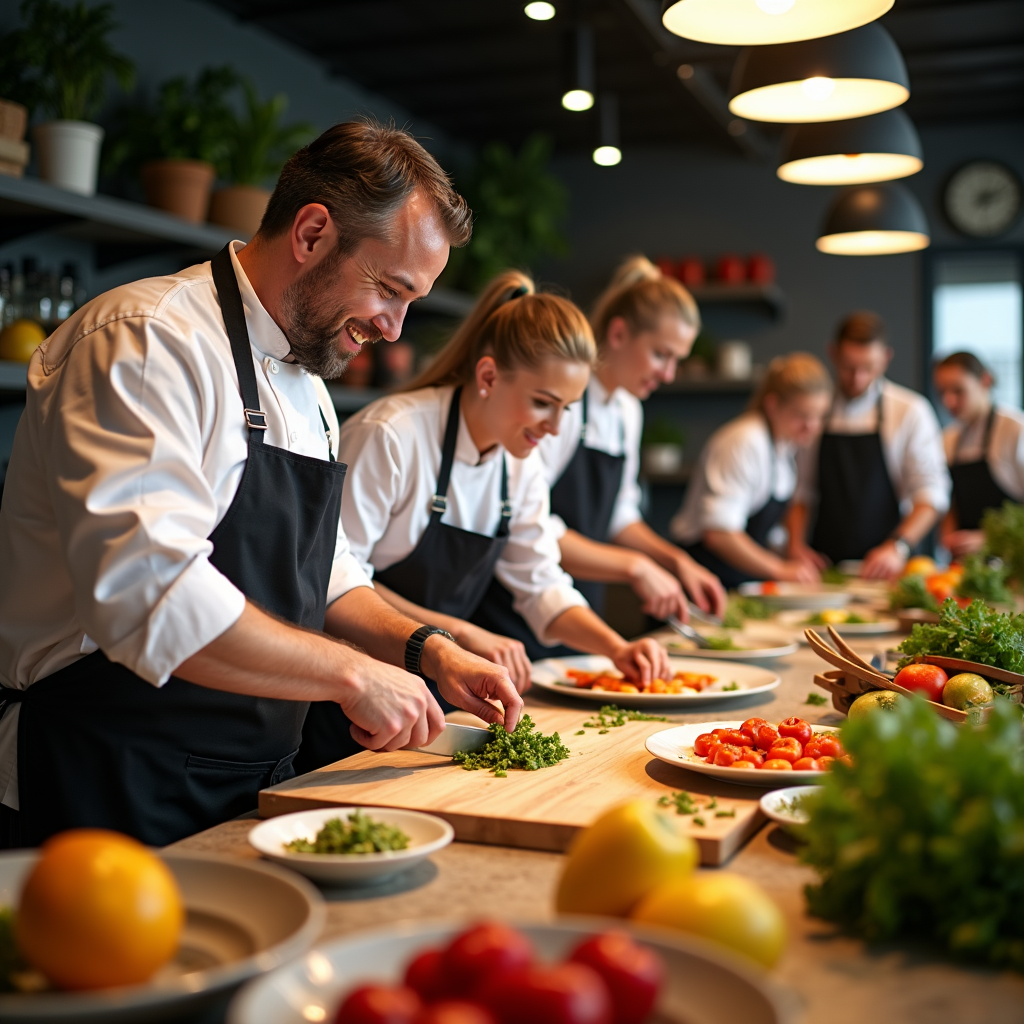 Кулинарный тимбилдинг в москве: как объединить команду за помощью успешного шеф-повара