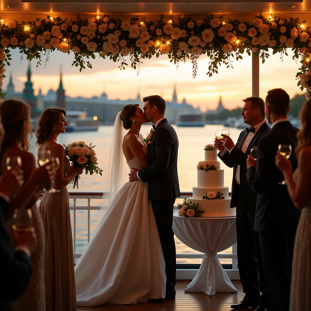 Свадьба на теплоходе в Москве: как создать уникальное событие, которое запомнится навсегда